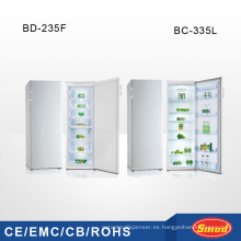 Refrigeradores y congeladores dobles BD-335 fabricados en China / Congelador de par Pigeon